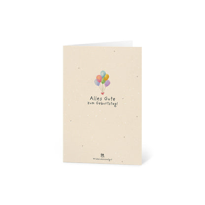 Grußkarte - Alles Gute zum Geburtstag