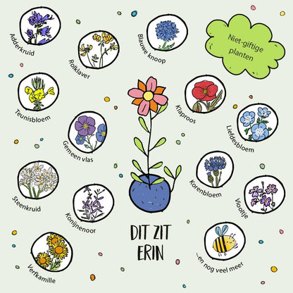 Bloemenknikkers Uitdeelcadeautje