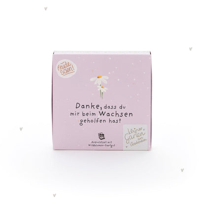 Pflanzkästchen - Danke wachsen