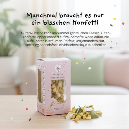 Blütenkonfetti - Wünsche werden wahr