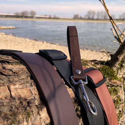 Leinen-Bauchgürtel CHILL  (BioThane®) 78-120 cm