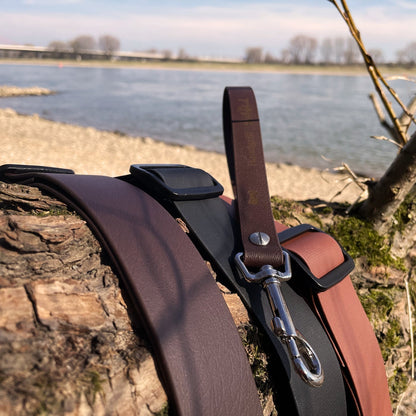 Leinen-Bauchgürtel CHILL  (BioThane®) 100-160 cm