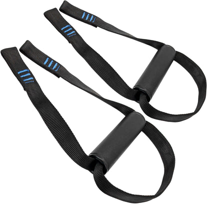 Handle Set with adjustable foot- and hand loops