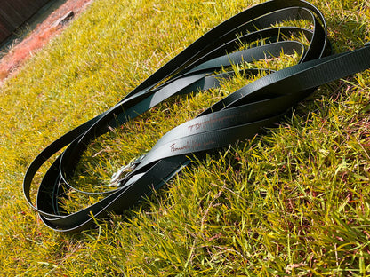 Doppel-Schleppleine FERNWEH aus BioThane®/POP - Band