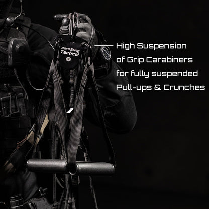 aeroSling Tactical - Full-Black High-End Slingtrainer