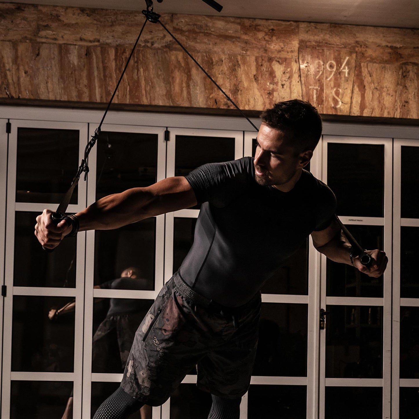 aeroSling Tactical - Full-Black High-End Slingtrainer