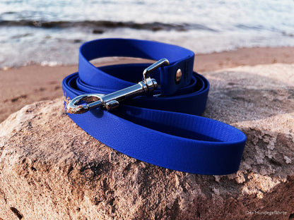 Hundeleine UM'S ECK (1,50 m) aus BioThane®/POP - Band