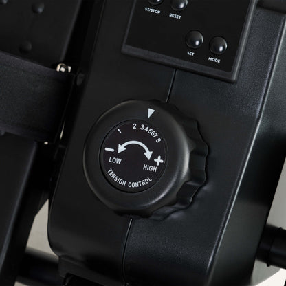 Magnetisches Rudergerät | Klappbar | 8 Widerstandsstufen | schwarz