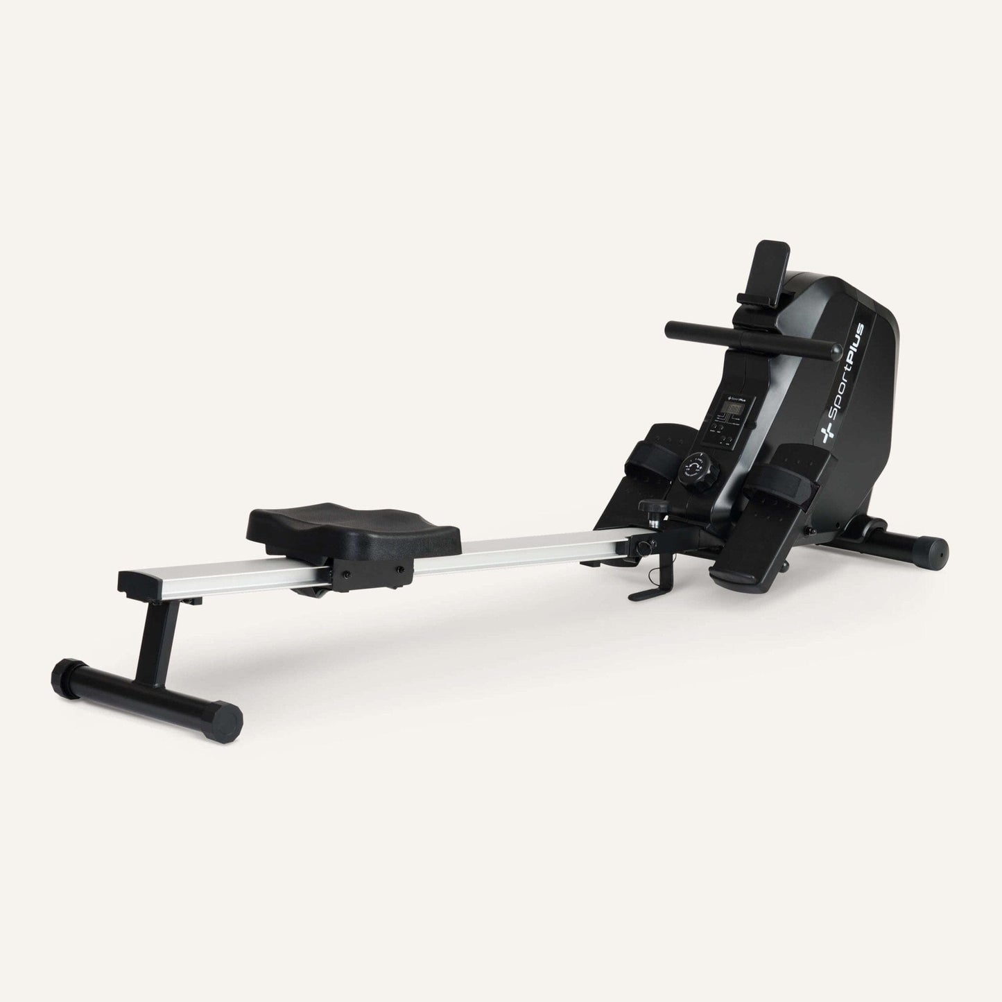 Magnetisches Rudergerät | Klappbar | 8 Widerstandsstufen | schwarz