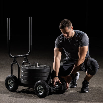 Pain Train - Patented Resistance Sled on wheels