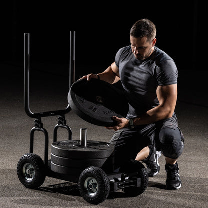Pain Train - Patented Resistance Sled on wheels