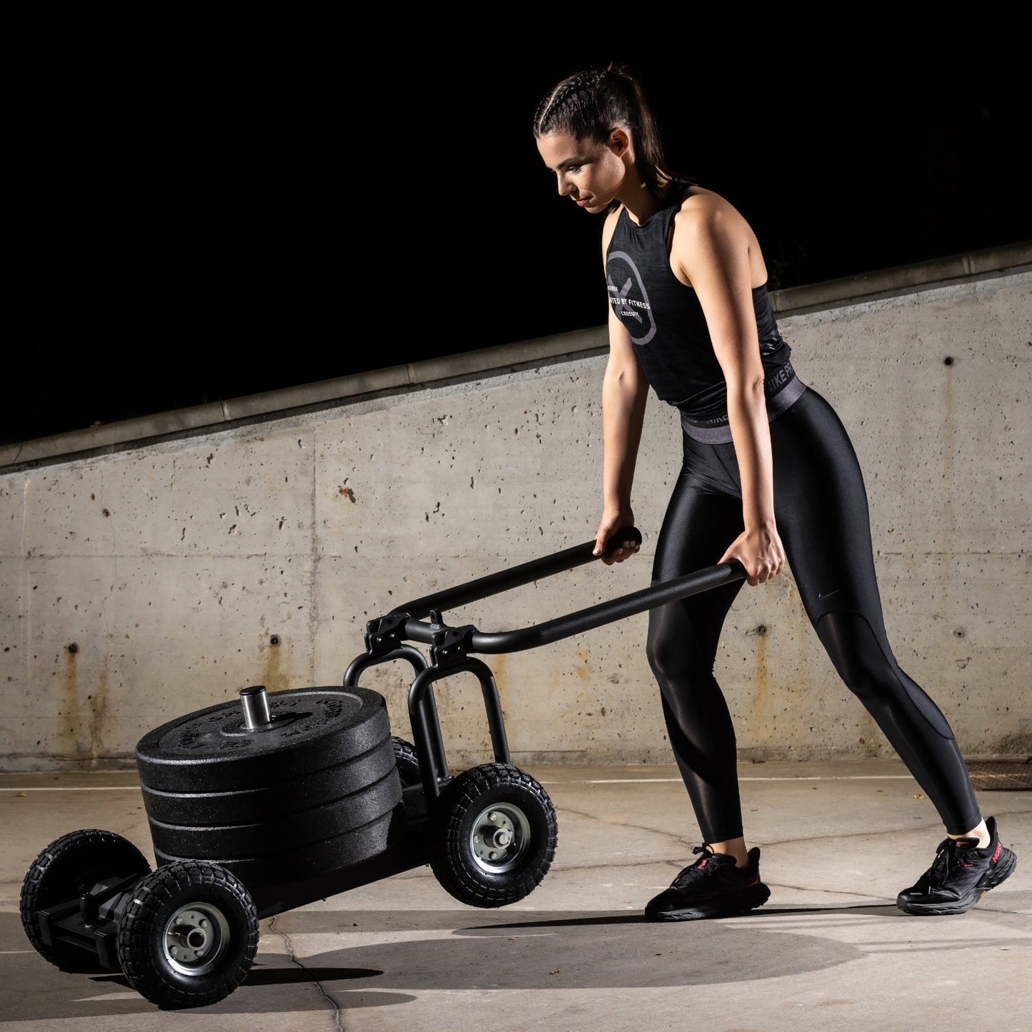 Pain Train - Patented Resistance Sled on wheels