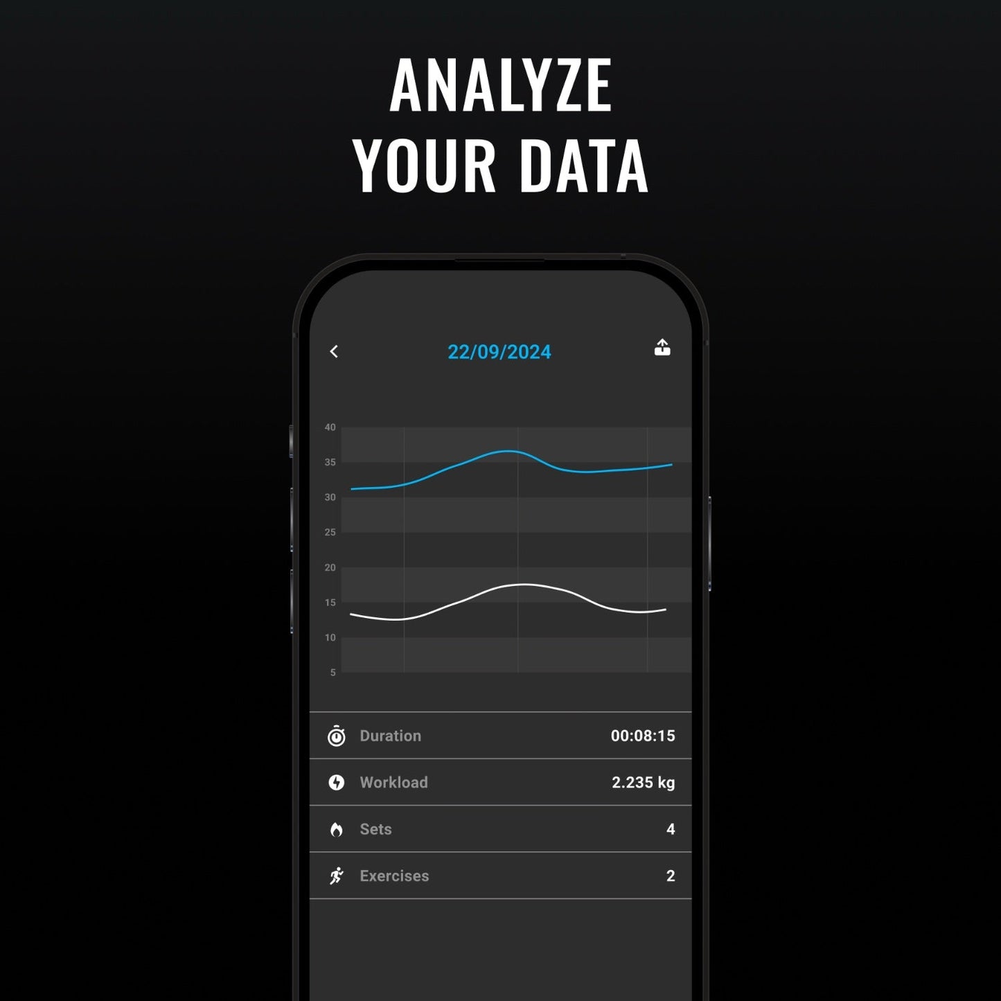 Powrlink Light - Measure Fitness up to 600 kg