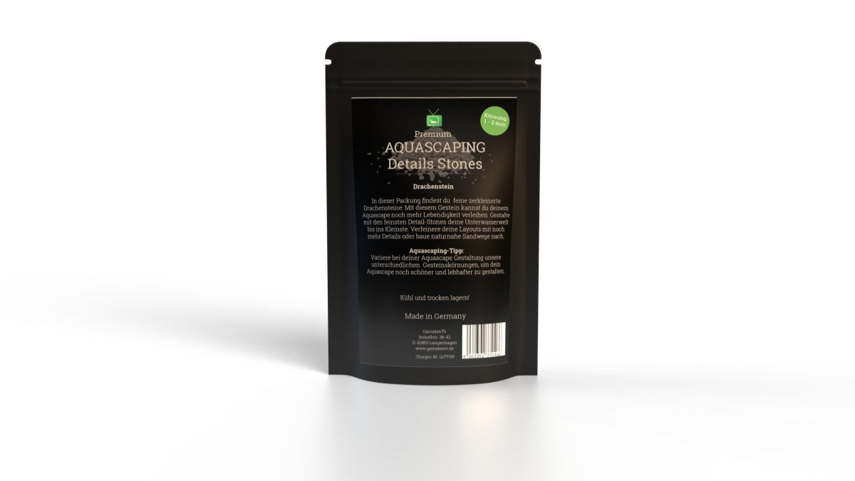 Premium Aquascaping Detail Stones "Drachenstein" 1 -2 mm