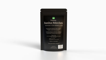 Premium Bambusröhrchen für Garnelen, Schnecken, Krebse uvm.