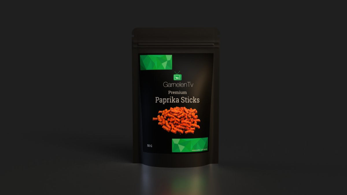 Premium Paprika Sticks 50g