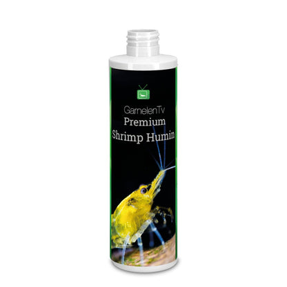 Premium Shrimp Humin 250 ml | Huminstoffe für Zwerggarnelen | Made in Germany