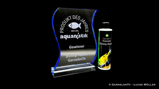 Premium Shrimp Humin 250 ml | Huminstoffe für Zwerggarnelen | Made in Germany