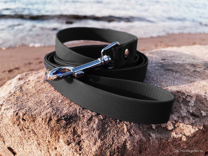 Hundeleine UM'S ECK (1,50 m) aus BioThane®/POP - Band